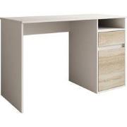 Meubella - Bureau Babot - Wit 2 - 120 cm