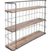 Clayre & Eef Wandrek 85x20x64 cm Bruin Hout