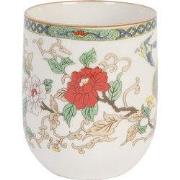 Clayre & Eef Mok 100 ml Rood Porselein Bloemen