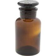 Clayre & Eef Decoratie Fles Ø 6x11 cm Bruin Glas