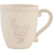 Clayre & Eef Mok 225 ml Beige Keramiek Kip