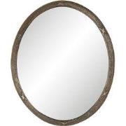 Clayre & Eef Spiegel 22x27 cm Bruin Kunststof