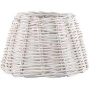 Home sweet home lampenkap Roseau Ø 20 cm taps - wit