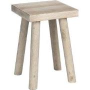 Clayre & Eef Plantentafeltje 18x18x26 cm Bruin Hout