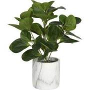 Clayre & Eef Kunstbloem 32 cm Groen Kunststof