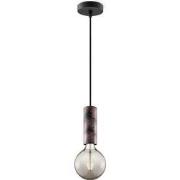 Home sweet home hanglamp Saga roest Globe g125 - smoke