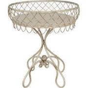 Clayre & Eef Bijzettafel Ø 55x65 cm Beige IJzer