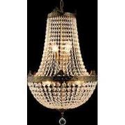 Lumilamp Kroonluchter Ø 40x70/184 cm Transparant IJzer