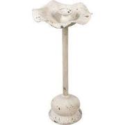 Clayre & Eef Kandelaar Ø 22x48 cm Wit IJzer