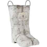 Clayre & Eef Planthouder Laars 18x24x31/35 cm Grijs Metaal