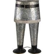 Clayre & Eef Planthouder Broek 22x15x40 cm Grijs IJzer