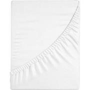 Ten Cate Premium Katoensatijnen Hoeslaken 160x200 - White Whisper