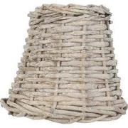 Clayre & Eef Lampenkap Ø 14x12 cm Bruin Rotan
