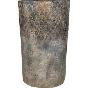 Clayre & Eef Bloempot Ø 24x39 cm Grijs Steen