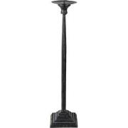 Clayre & Eef Kandelaar Ø 10x44 cm Zwart IJzer