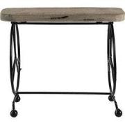 Clayre & Eef Plantentafeltje 26x16x22 cm Bruin Hout