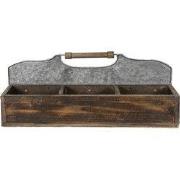 Clayre & Eef Opbergkist 60x32x22 cm Bruin Hout
