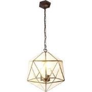 Lumilamp Hanglamp 35x35x140 cm Transparant Metaal