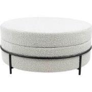 Kick poef Duke - Wit