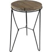 Clayre & Eef Plantentafeltje 32 cm Bruin Hout