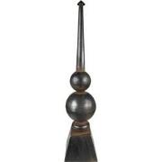 Clayre & Eef Decoratie Ornament 89 cm Zwart IJzer