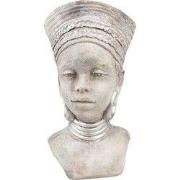 Clayre & Eef Bloempot 16x15x29 cm Beige Steen