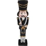 Clayre & Eef Beeld Notenkraker 16 cm Zwart Kunststof