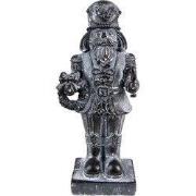 Clayre & Eef Beeld Notenkraker 21 cm Grijs Kunststof