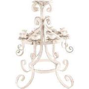 Clayre & Eef Kandelaar Ø 41x43 cm Beige IJzer