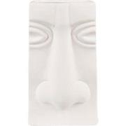 Clayre & Eef Vaas Gezicht 15x9x25 cm Wit Keramiek