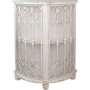 Clayre & Eef Wandkast 81x32x103 cm Wit Hout