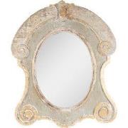 Clayre & Eef Spiegel 69x84 cm Bruin Beige Hout