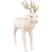 Clayre & Eef Beeld Hert 50 cm Beige Papier