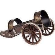 Clayre & Eef Flessenhouder 28x4x22 cm Bruin IJzer