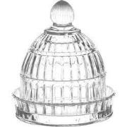 Clayre & Eef Stolp Ø 9x10 cm Transparant Glas