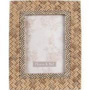 Clayre & Eef Fotolijst 10x15 cm Bruin Polyresin