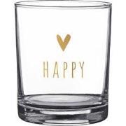 Clayre & Eef Waterglas 230 ml Glas Hart