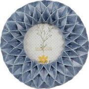 Clayre & Eef Fotolijst 8x8 cm Blauw Polyresin