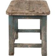 Clayre & Eef Plantentafeltje 40x40x46 cm Blauw Hout