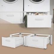 Onderkast wasmachine Dubbele onderkast 64x53,5x31,5 cm met 2 lades in ...