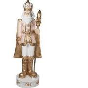 Clayre & Eef Beeld Notenkraker 178 cm Roze Polyresin