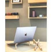 Opvouwbare Laptopstand van Massief Eikenhout