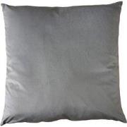 Clayre & Eef Kussenhoes 45x45 cm Grijs Polyester