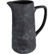 Clayre & Eef Decoratie Kan 15x10x19 cm Grijs Keramiek