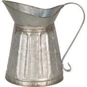 Clayre & Eef Decoratie Kan 29 cm Grijs Metaal