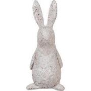 Clayre & Eef Beeld Konijn 26 cm Beige Polyresin