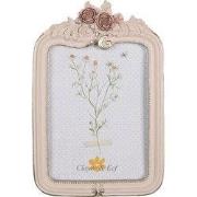 Clayre & Eef Fotolijst 10x15 cm Roze Kunststof