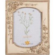 Clayre & Eef Fotolijst 13x18 cm Beige Goudkleurig Kunststof