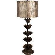 Clayre & Eef Tafellamp Ø 30x81 cm Bruin Metaal