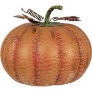 Clayre & Eef Decoratie Pompoen Ø 34x29 cm Oranje Metaal